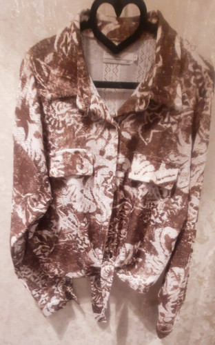 شومیز گره ای طرح دار